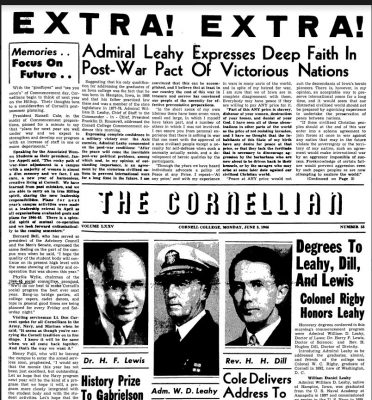 June 5, 1944 issue of the Cornellian