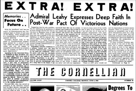 June 5, 1944 issue of the Cornellian