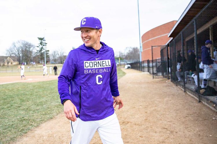 Seth Wing on the baseball field