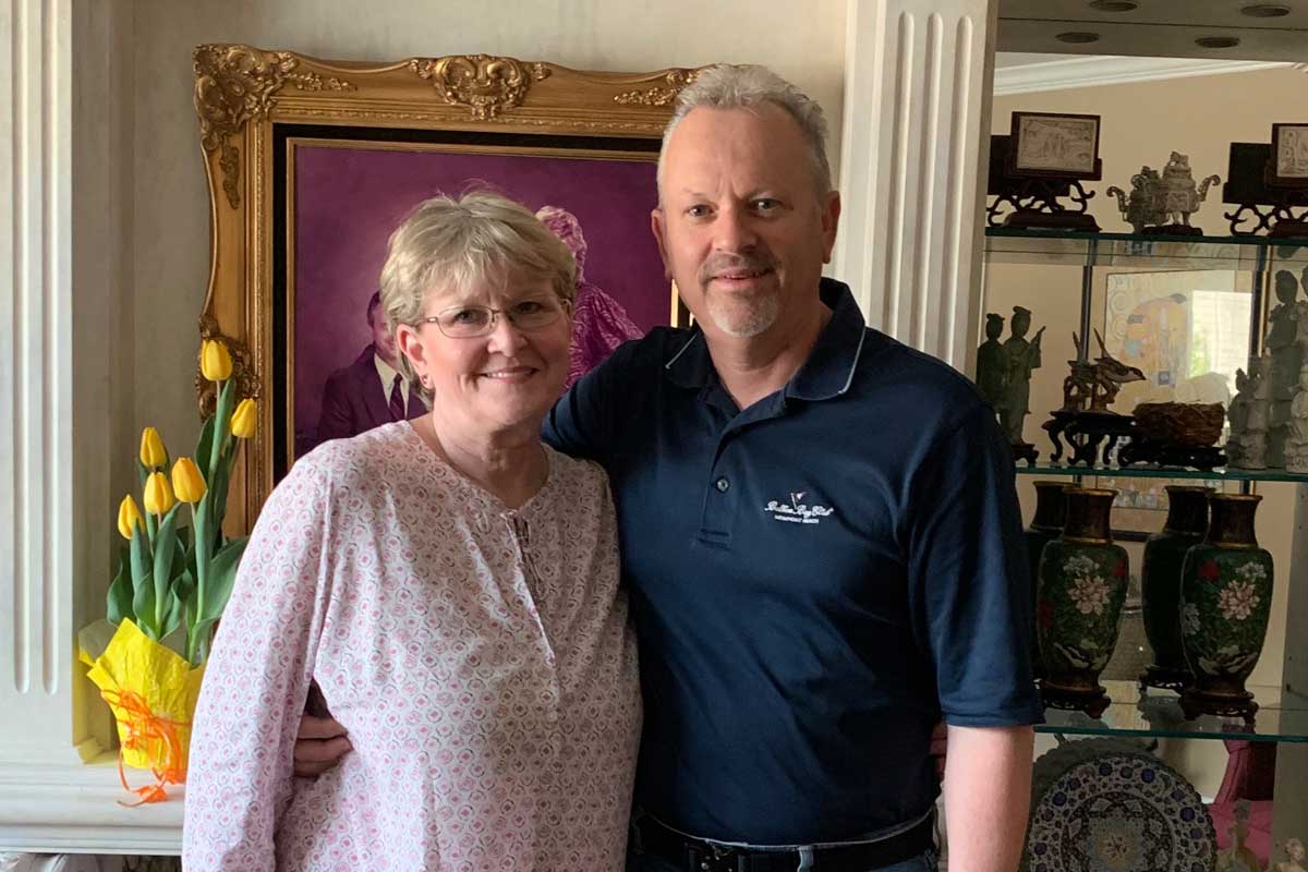 Dana-Dahl-Touzelet-'81-and-husband-Chris