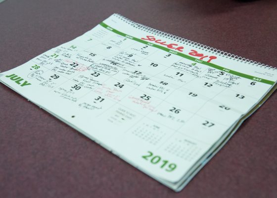 picture of calendar