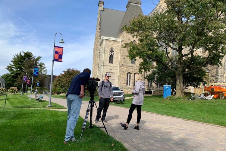 Senior Hunter David was interviewed for the story.