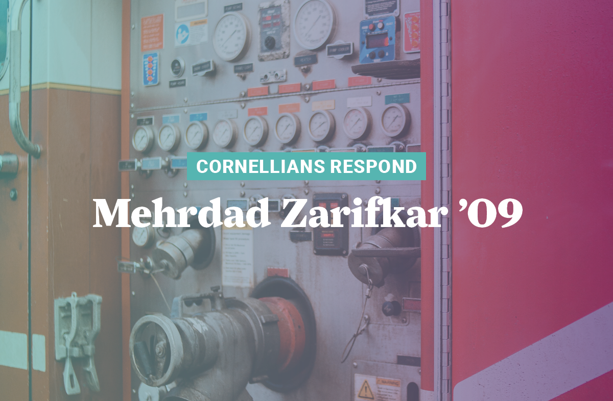 Cornellians Respond_MehrdadZarifkarWeb