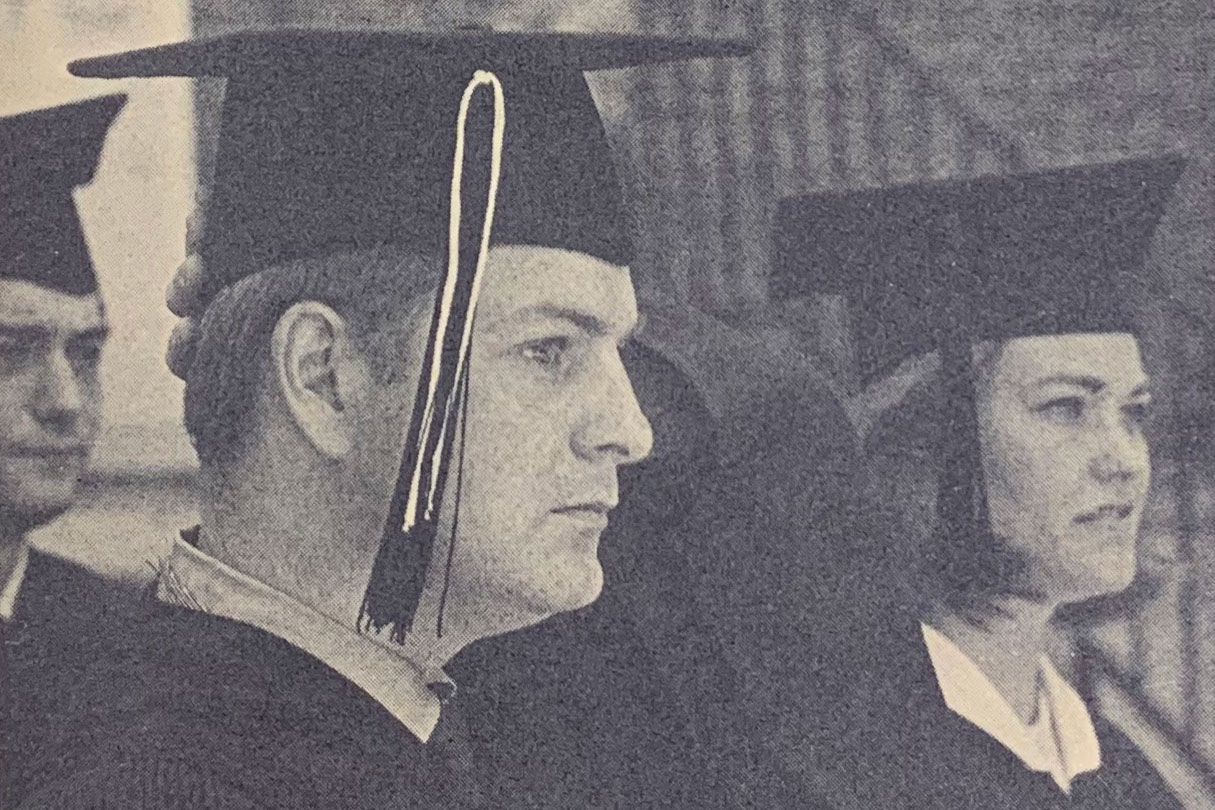 Mark-Abbott 1970 commencement