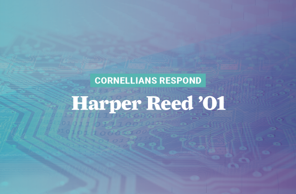 When the pandemic hit, software engineer Harper Reed ’01 had to abandon his plan of starting a company and spent the next eight months on COVID-19 response. 