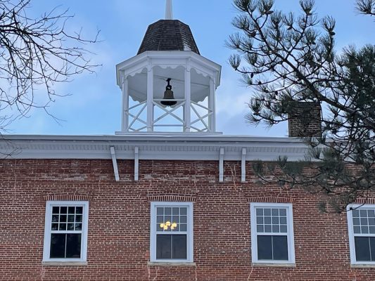 Bell on top of College Hall