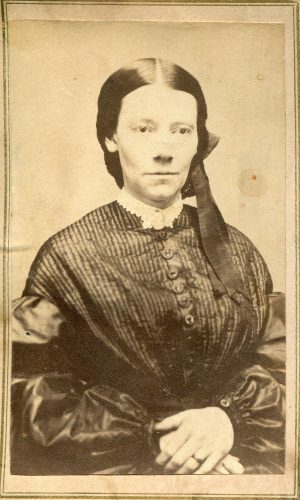 Harriette J. Cooke in 1869, two years before her promotion.