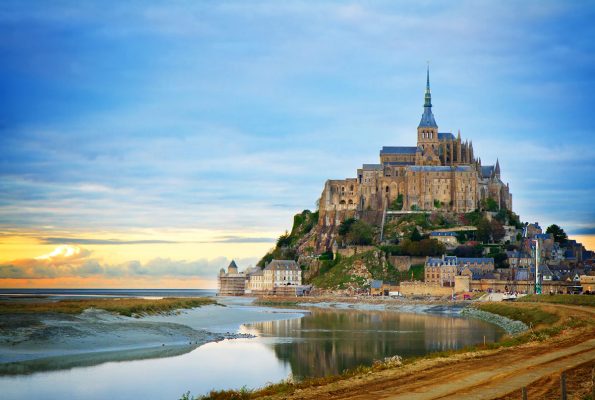 Cornell’s alumni trip to France includes a visit to Mont-Saint-Michel. 