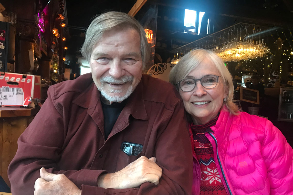 Jim Schmidt ’70 and Ruth Turnquist Carver ’70