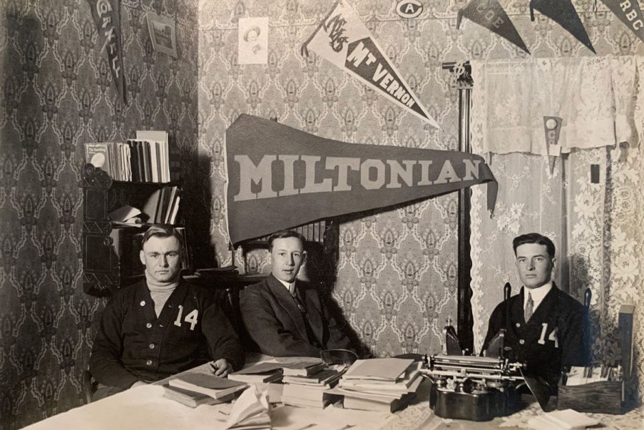 1911-12 Miltonian Debate Team