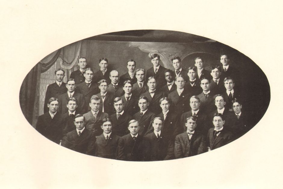 Miltonian Literary Society in 1907