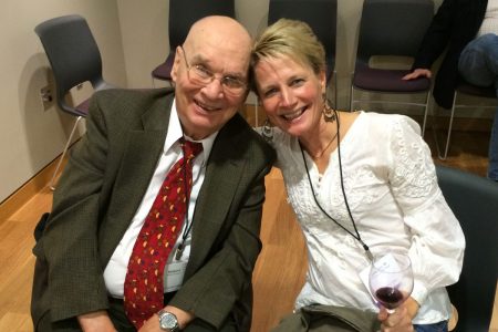 Rev. Thomas and The Rev. Catherine Quehl-Engel '89 have a combined service of 54 years as chaplain.