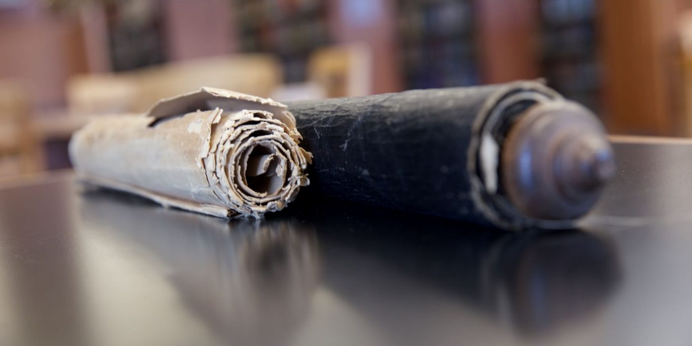 two old scrolls from the Cornell Archives.