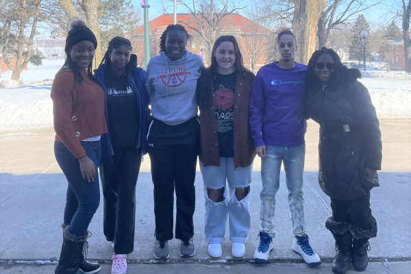 BACO's executive board (from left to right): Ciera Davis, Quelinda Matos, Rachael Adewusi, Claire Gugerty, Anthony Pilgrim, Kimberly Maitland