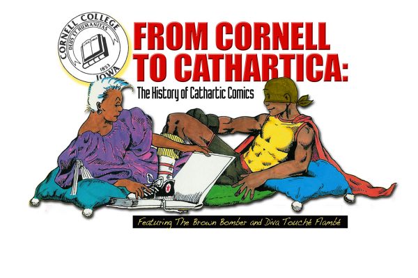 Rupert Kinnard ’79, creator of the oldest continuing Black gay and lesbian U.S. comic characters, will exhibit his work where it began, at Cornell College. 