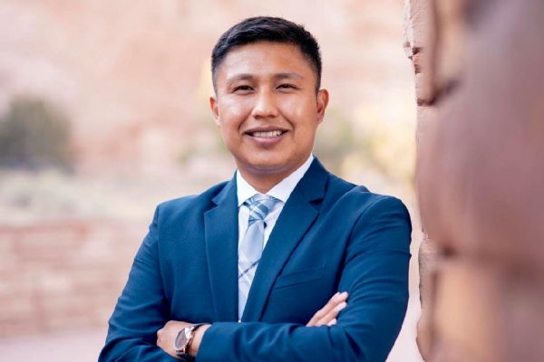 In the past five years Wyatt Whitegoat ’16 received two master’s degrees and returned twice to work on the Navajo reservation where he was born.