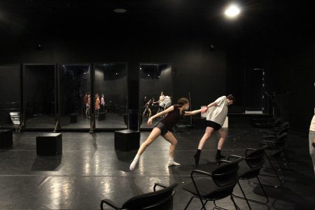 Dancers Practicing for their show, "Freedom Dances."
