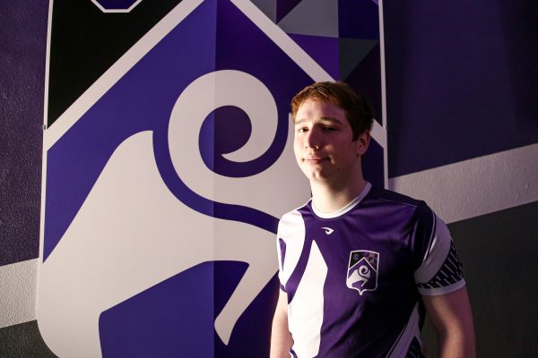 Even though Kyle Neumann has only just finished his first year at Cornell College, he has quickly grown into a leadership role within the esports program. 