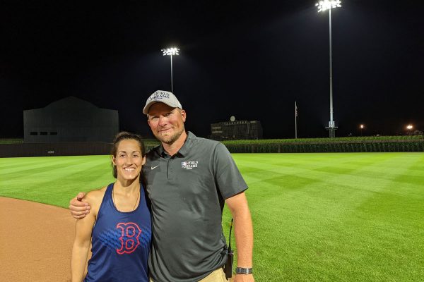 Kevin Moses ’04 hit a homerun out of the career ballpark when he began work on a baseball field next to the Field of Dreams in preparation for the first MLB game in Iowa. 