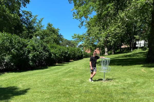 Many Cornell College students enjoy playing a round of disc golf on campus, but when players return from summer break they'll notice some big changes. 