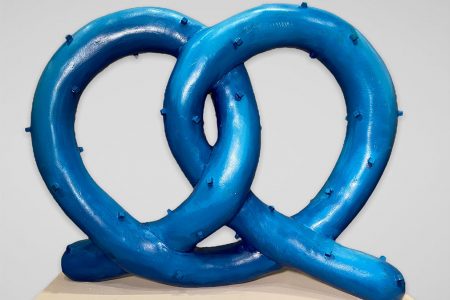 "Blue Pretzel" by Tony Plaut