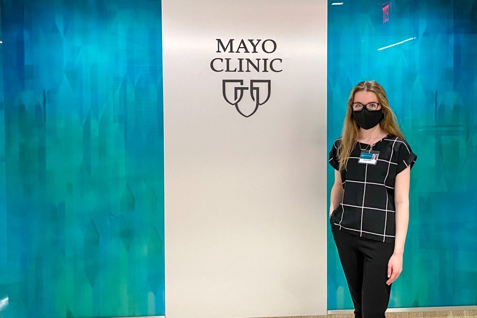 Makayla Kelleher at Mayo Clinic