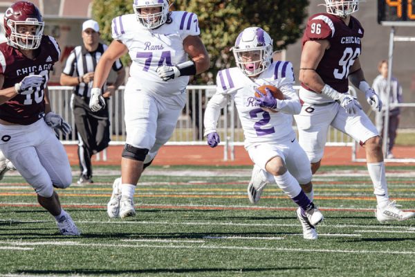 Cornell College's Daniel Abesames-Hammer ’24 is likely the smallest college football player who’s actually played in a game.