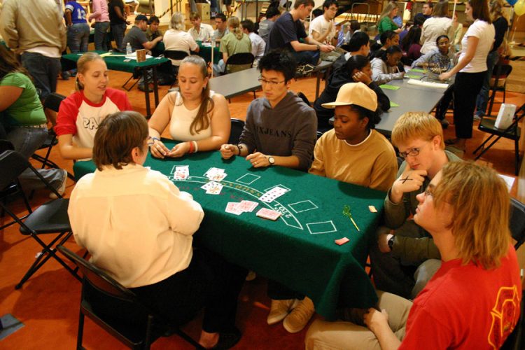 The ever-popular Casino Night on the Orange Carpet (from the 2005-2006 academic year).