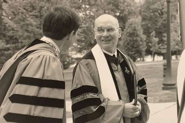 Richard H. Thomas, whose contributions as chaplain, history professor, and college historian made an indelible impact on Cornell College, died on April 24.