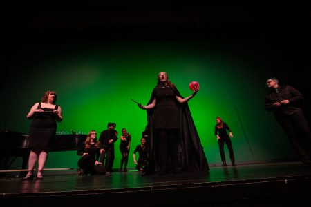 Students perform during Opera Scenes in April 2023. Photo by Jacklyn Couppee.