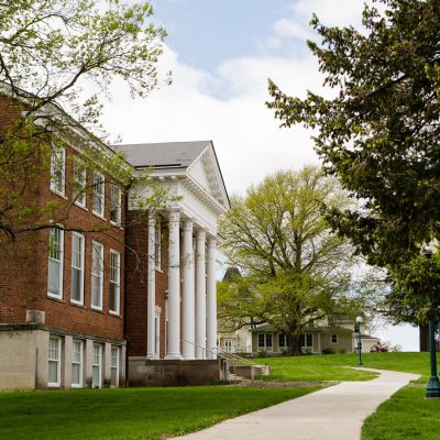 Armstrong Hall photo by Robyn Schwab Aaron ’07.