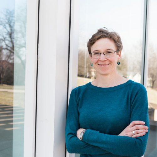 Professor of Geology Emily Walsh. Photo by Robyn Schwab Aaron ’07.