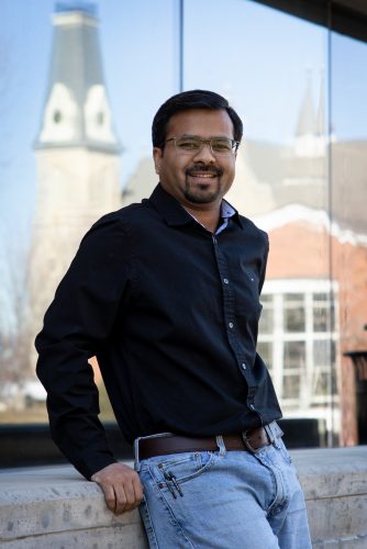 Assistant Professor of Computer Science Ajit Chavan.