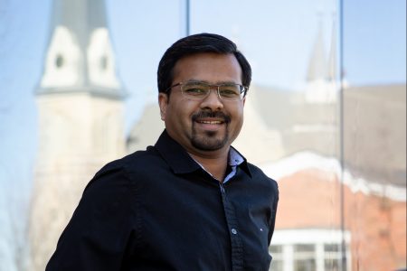 Assistant Professor of Computer Science Ajit Chavan.