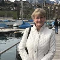 Dana Dahl Touzelet ’81 in Spiez, Switzerland.